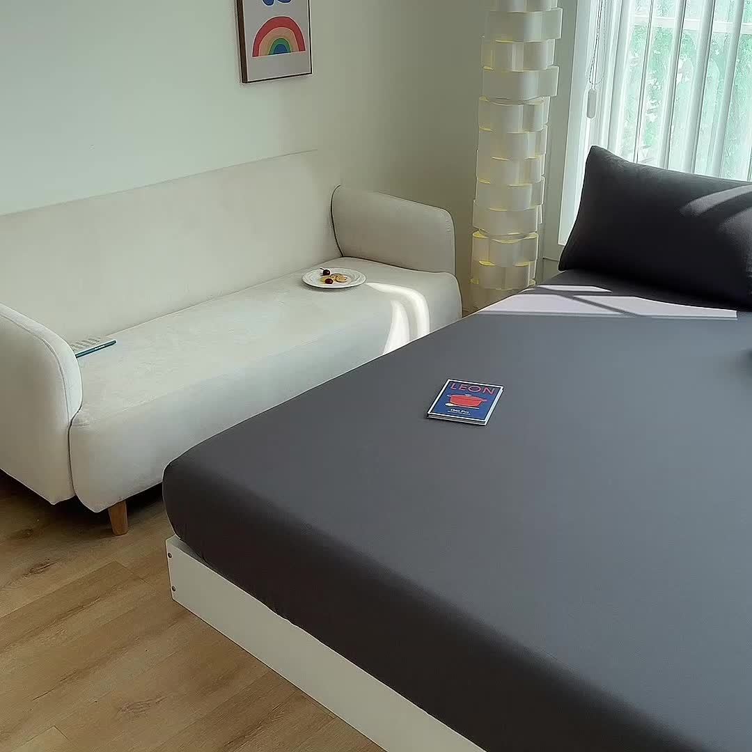 1pc New Skin-Friendly, Soft, and Comfortable Fitted Sheet, Suitable for Bedroom Mattress Protector - Image 21