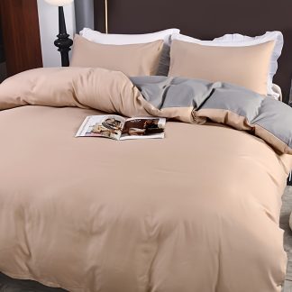 Hotel Quality 3pcs Bedding Duvet Cover Set(No Comforter) - Premium Super Soft Duvet Covers Collection - Lightweight, Cooling Duvet Cover - Includes 1 Duvet Cover & 2 Pillowcases, Perfect for Bedroom Or Guest Room, Comforter Not Included